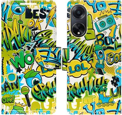 AD Enterprises Flip Cover for Oppo F23 5G