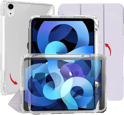 प्रोएलीट Apple iPad Air 11 M3/M2 2025/2024, iPad Air 5th/4th Gen 10.9 inch with Pencil Holder के लिए