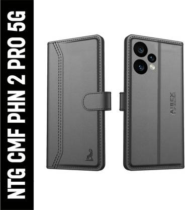 AIBEX Flip Cover for CMF by Nothing Phone 2 Pro 5G |Premium Leather Finish | Magnetic Closure|Kickstand Feature