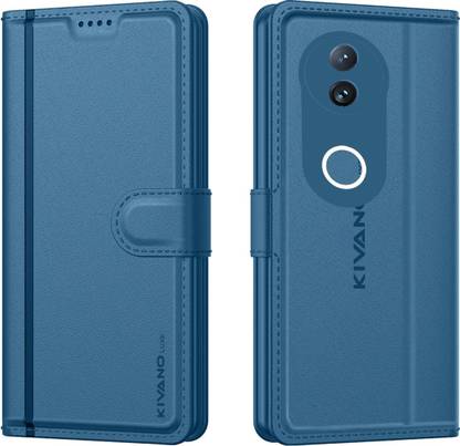 KIVANO LUXE Flip Cover for Vivo T4R 5G / iQOO Z10R 5G / Vivo V50E 5G / Vivo V50 5G
