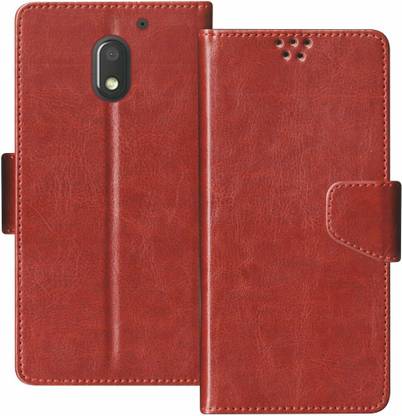 Juberous Flip Cover for Motorola Moto E3 Power