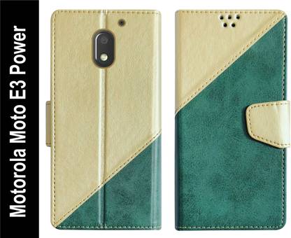 korumacase Flip Cover for Motorola Moto E3 Power Back Cover Case with Magnatic Closure