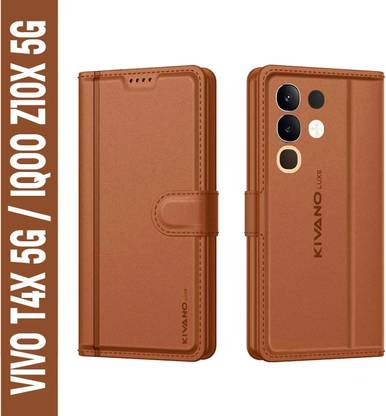 KIVANO LUXE Flip Cover for Vivo T4X 5G / iQOO Z10X 5G