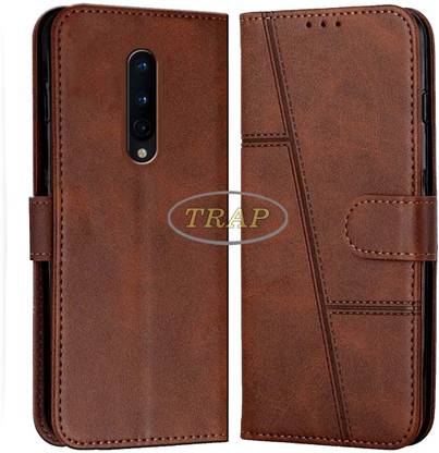 Trap Premium Flip Cover Flip Cover for Oneplus 8