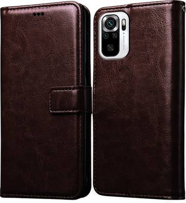 Casotec Flip Cover for Mi Redmi Note 10, Mi Redmi Note 10S