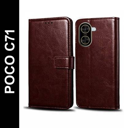 Cockcrow Flip Cover for POCO C71
