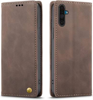 GoPerfect Flip Cover for Realme C3 | Premium Enhanced Design | Business Professional Most Liked Cover