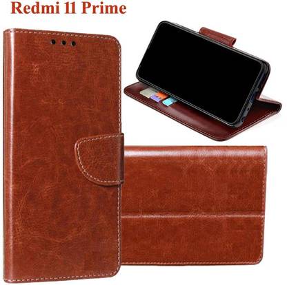 Openbuy Flip Cover for Redmi 11 Prime