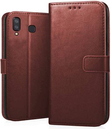 MobileMantra Flip Cover for Samsung Galaxy A8 Star | Leather Finish | Inside TPU with Card Pockets | Back Cover |