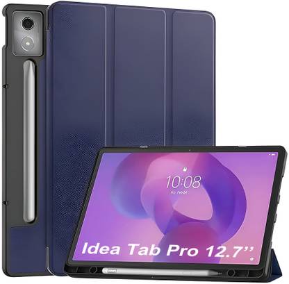 Proelite Flip Cover for Lenovo Idea Tab Pro 12.7 inch 2025 case Cover, Soft Flexible Flip Case Cover