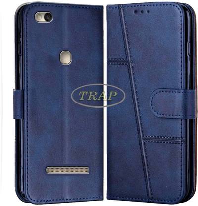 Trap Premium Flip Cover Flip Cover for Mi Redmi 4A