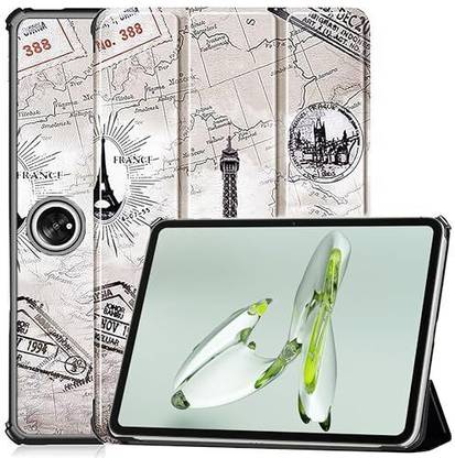 Proelite Flip Cover for OnePlus Pad Go 11.35 inch Cover, Trifold Flip Case Cover Support Auto Sleep Wake