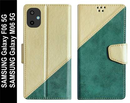 SBMS Flip Cover for SAMSUNG Galaxy F06 5G / SAMSUNG Galaxy M06 5G Back Cover Case with Magnatic Closure