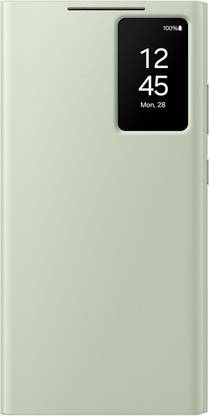 Midkart Flip Cover for Samsung Galaxy S24 Ultra Window View Flip Case with Auto Sensor