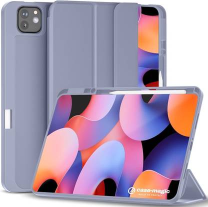 Case-Magic Flip Cover for Xiaomi Mi Pad 6 Folio Case Cover with Auto Sleep/Wake Trifold Flip Stan