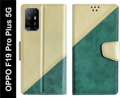 SBMS Flip Cover for OPPO F19 Pro Plus 5G Back Cover Case with Magnatic Closure | Card & Money Pocket