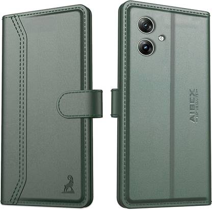 AIBEX Flip Cover for Motorola G54 5G / Motorola G64 5G|Premium Leather Finish | Magnetic Closure | Kickstand