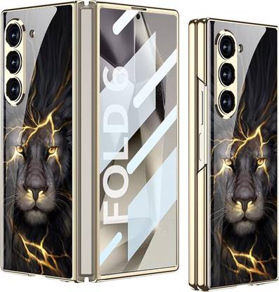 FlexArmor Flip Cover for Fold 6: Thin 9H Glass, Glossy Foldable Cover - Stylish & Durable
