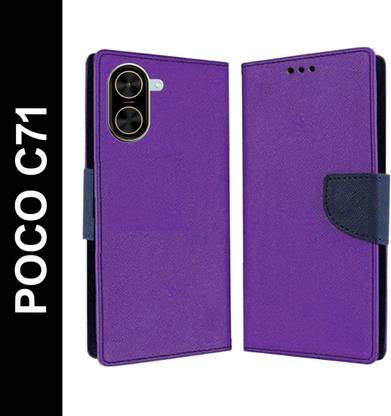 Wristlet Flip Cover for POCO C71