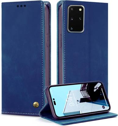 GoPerfect Wallet Case Cover for Samsung Galaxy S20 Plus, Premium Imported Business Series Flip Back Cover