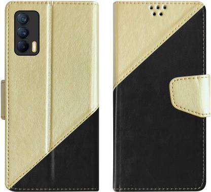 SBMS Flip Cover for Realme X7 5G Back Cover Case with Magnatic Closure | Card & Money Pocket