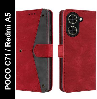 Openbuy Flip Cover for POCO C71, Redmi A5