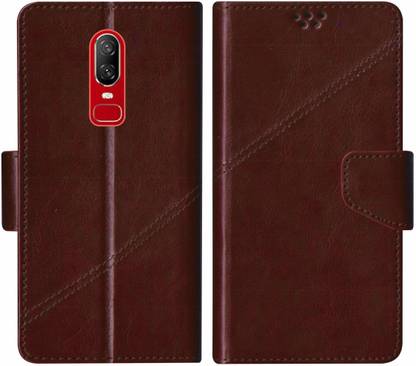 SBMS Flip Cover for OnePlus 6