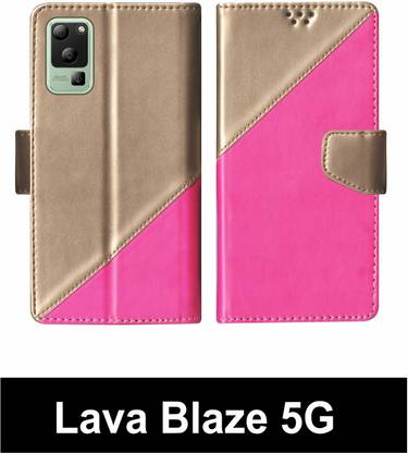 SBMS Flip Cover for Lava Blaze 5G Multicolor