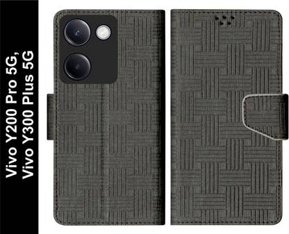 SBMS Flip Cover for Vivo Y200 Pro 5G / Vivo Y300 Plus 5G Back Cover Case with Magnatic Closure