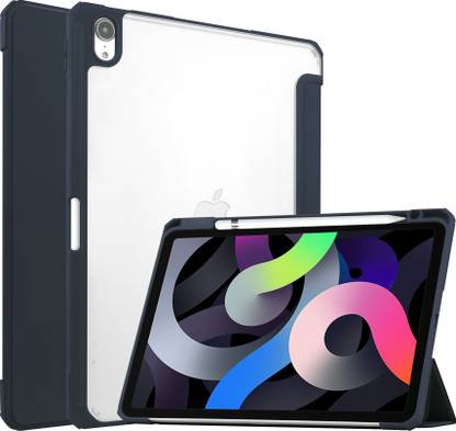 SwooK Flip Cover for iPad Air 11 2024 M2, iPad Air 5 5th Air 4 4th Gen 10.9 inch