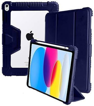 Proelite Flip Cover for iPad (A16) 11th/10th Gen (2025/2022) Case, Rugged Shockproof Armor Smart flip case Cover