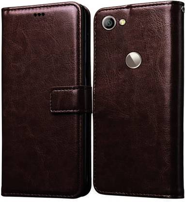 Luxury Counter Front & Back Case for Leeco Letv 1s | New Luxury Trending Wallet Flip Cover Case, Coffee Shade