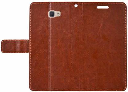 COVERNEW Flip Cover for Samsung Galaxy J7 Prime