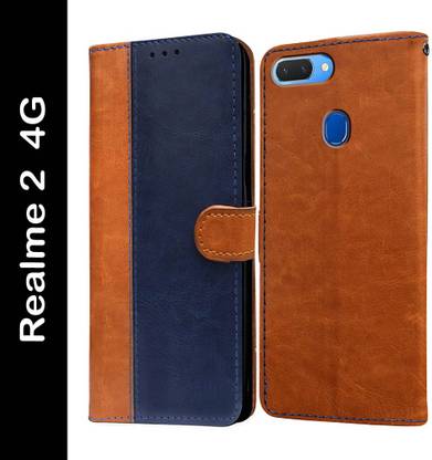 Casotec Flip Cover for Realme 2