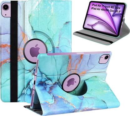 TGK Flip Cover for Apple iPad Air 11 inch M3 M2 2024 2025, iPad Air 4th Gen 10.9 inch, iPad Air 5th gen 10.9 inch
