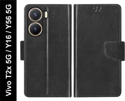 SBMS Flip Cover for Vivo T2x 5G / Vivo Y16 / Vivo Y56 5G