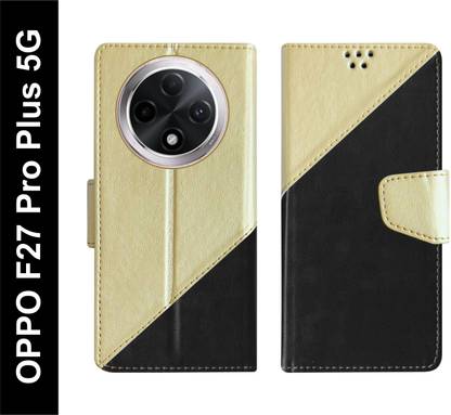 SBMS Flip Cover for OPPO F27 Pro Plus 5G with Magnatic Closure | Inbuilt Stand | Card & Money Pocket