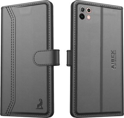 AIBEX Flip Cover for Redmi 11 Lite NE 5G / Redmi 11 Lite 5G| Premium Leather Finish | Magnetic Closure