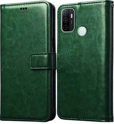 Casotec Flip Cover for Oppo A53, Oppo A33 (2020)