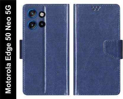 SBMS Flip Cover for Motorola Moto Edge 50 Neo 5G Back Cover Case with Magnatic Closure