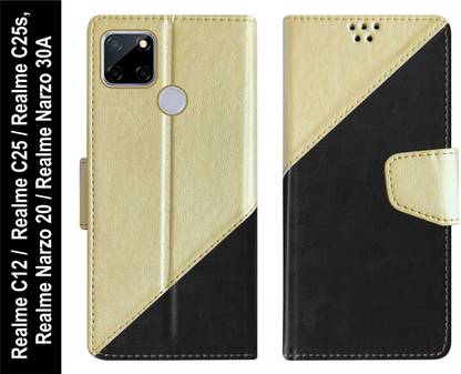 SBMS Flip Cover for Realme C12 / Realme Narzo 20 / Realme C25s / Realme C25 / Realme Narzo 30A Back Cover Case