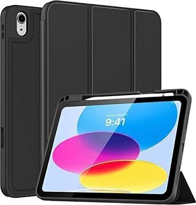 Proelite Flip Cover for Apple iPad(A16) 11th/10thGen (2025/2022), Smart Case [Pencil Holder] [Soft Flexible Case]