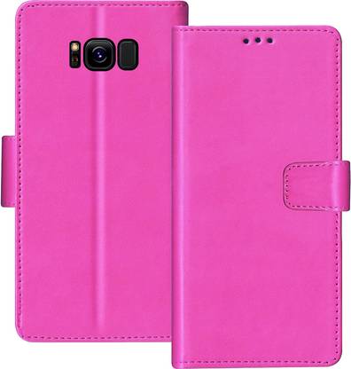 XSHIELD Flip Cover for Samsung Galaxy S8 Wallet-Genuine Leather- Card Holders-Shockproof Back Cover