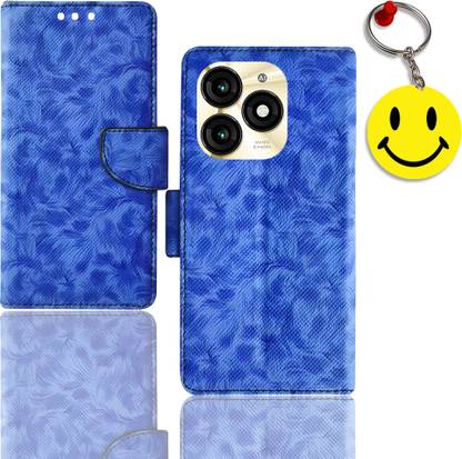 HANIRY Flip Cover for Itel A70 phone flip cover | A665L phone flip cover | Free Smiley Keychain | ND_07