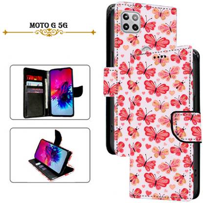 Cutemart Flip Cover for Moto G 5G