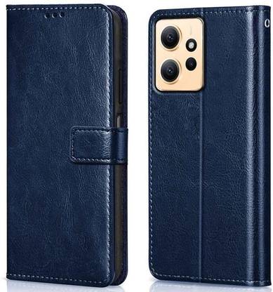 SUCH Flip Cover for Back Cover for Redmi Note 12 4G (Blue, Dual Protection, Pack of: 1)