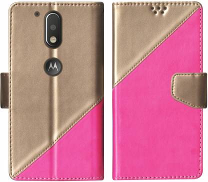 korumacase Flip Cover for Motorola Moto G4 Plus Multicolor