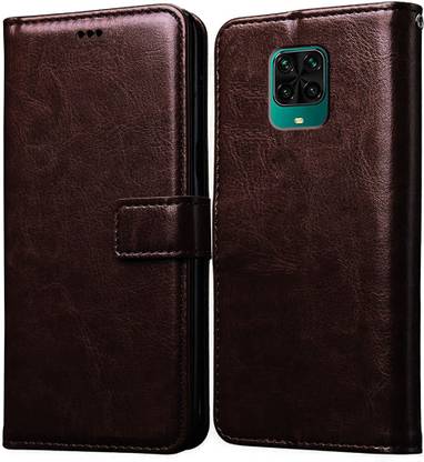 Casotec Flip Cover for Mi Redmi Note 9 Pro, Mi Redmi Note 9 Pro Max, Poco M2 Pro