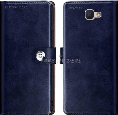 Yash Deal Flip Cover for Samsung Galaxy J7 Prime|Designer Button|