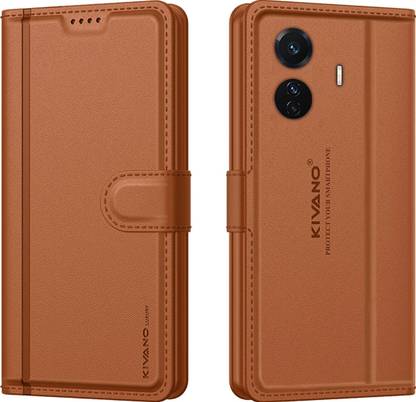 KIVANO LUXE Flip Cover for Vivo T1 Pro 5G / iQOO Z6 Pro 5G
